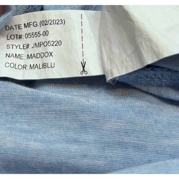 JOHNNIE-O Top Shelf Performance Maddox Malibu Polo JMPO5220 XL* - Picture 4 of 8